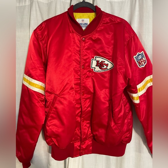 COPY - Kansas City Chiefs Starter Jacket- Size L - Picture 4 of 7